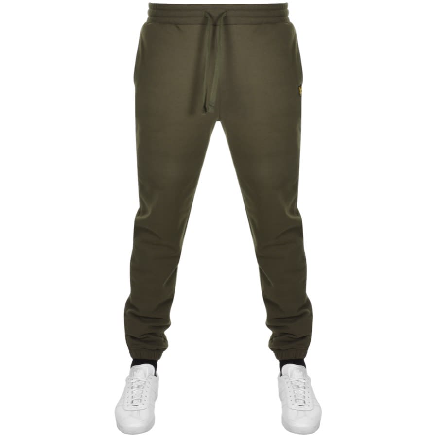 Alternative Image for ProductLyle And Scott Relaxed Brushed Jogging Bottoms Gre1